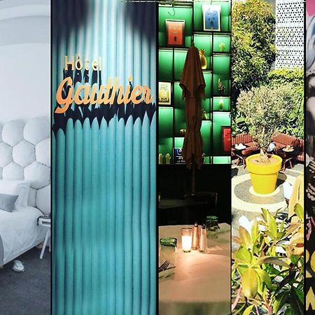 Boutique Hotel Gauthier Restaurant Terrasse 카사블랑카 외부 사진