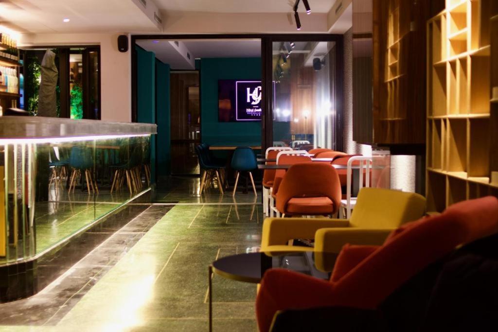 Boutique Hotel Gauthier Restaurant Terrasse 카사블랑카 외부 사진