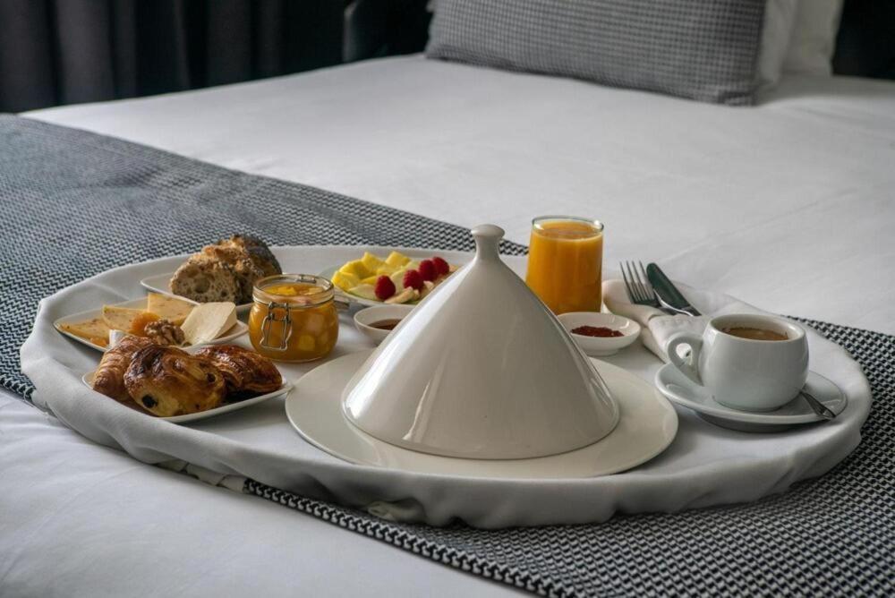 Boutique Hotel Gauthier Restaurant Terrasse 카사블랑카 외부 사진