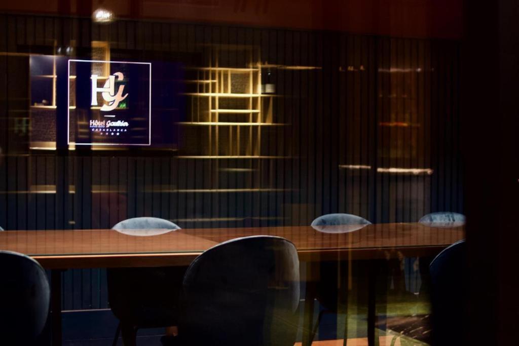 Boutique Hotel Gauthier Restaurant Terrasse 카사블랑카 외부 사진