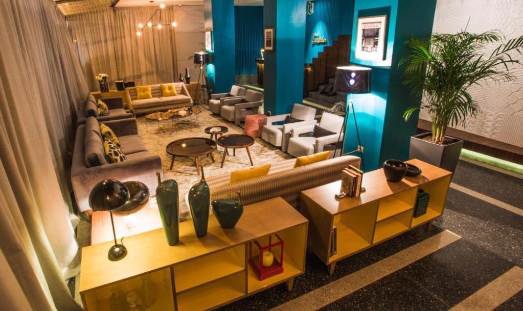 Boutique Hotel Gauthier Restaurant Terrasse 카사블랑카 외부 사진