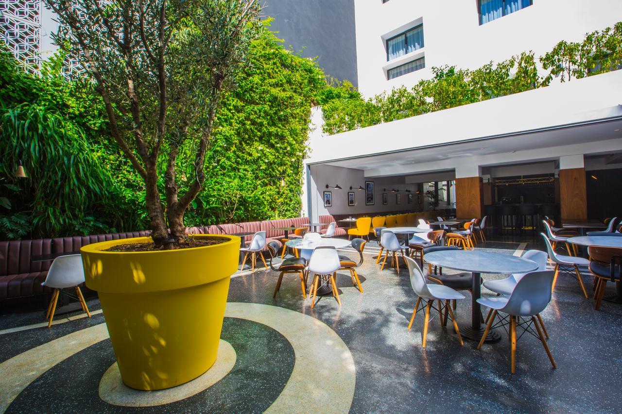 Boutique Hotel Gauthier Restaurant Terrasse 카사블랑카 외부 사진